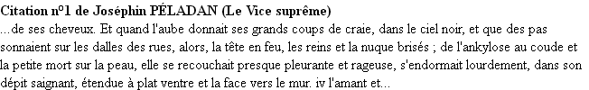 Citations ankylose Citations ankylose