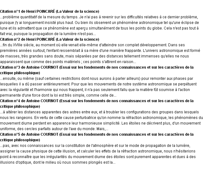 Citations astronomique Citations astronomique