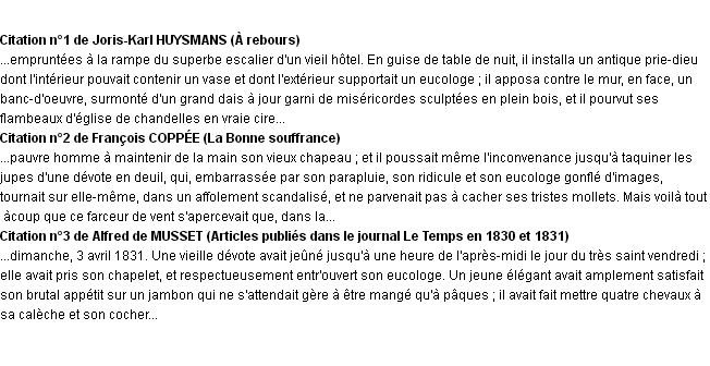 Citations eucologe Citations eucologe
