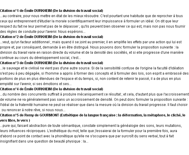Citations formuler Citations formuler
