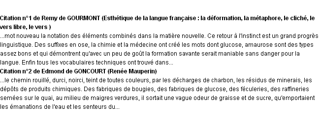 Citations glucose Citations glucose