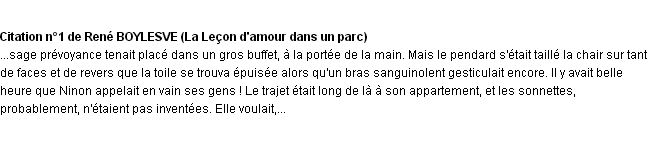 Citations sanguinolent Citations sanguinolent