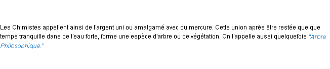 Définition arbre de diane ACAD 1762