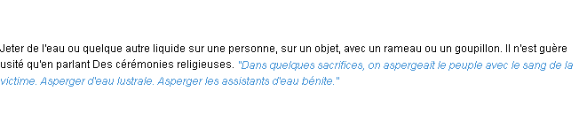 Définition asperger ACAD 1835