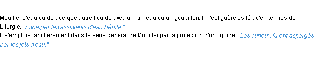 Définition asperger ACAD 1932