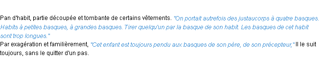 Définition basque ACAD 1932