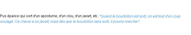 Définition bourbillon ACAD 1798