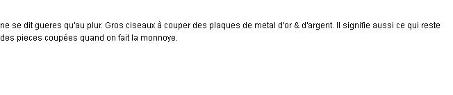 Définition cisaille ACAD 1694
