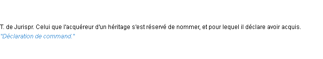 Définition command ACAD 1835