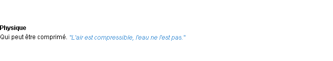 Définition compressible ACAD 1932