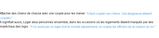 Définition coupler ACAD 1835