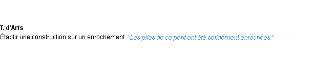 Définition enrocher ACAD 1932