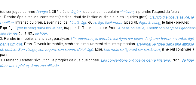 Définition figer ACAD 1986