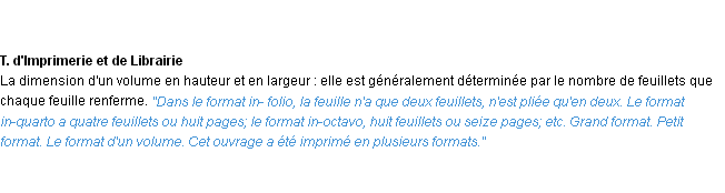 Définition format ACAD 1932