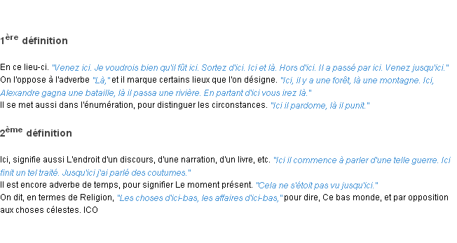Définition ici ACAD 1798