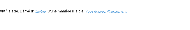 Définition illisiblement ACAD 1986