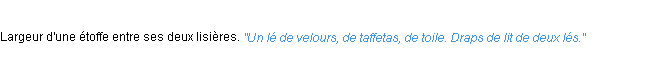 Définition le ACAD 1932