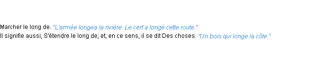 Définition longer ACAD 1835