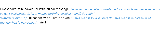 Définition mander ACAD 1932