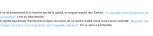 Définition mugueter ACAD 1798