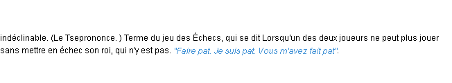 Définition pat ACAD 1798