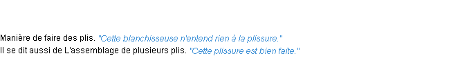 Définition plissure ACAD 1835