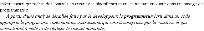 Définition programmeur wiki