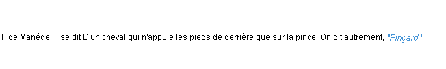 Définition rampin ACAD 1835