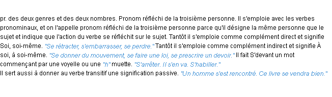 Définition se ACAD 1932