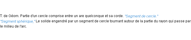 Définition segment ACAD 1835