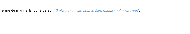 Définition suiver ACAD 1694