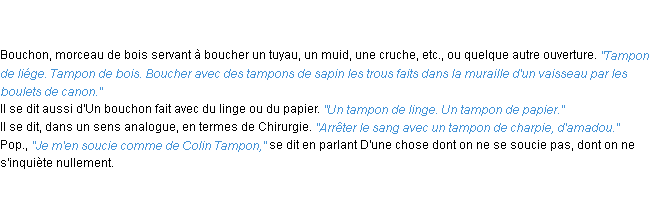Définition tampon ACAD 1835