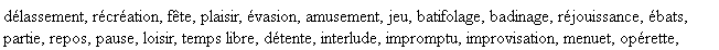synonymes de divertissement synonymes de divertissement