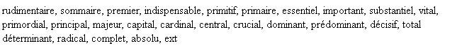 synonymes de fondamental synonymes de fondamental