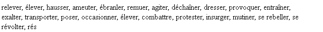 synonymes de soulever synonymes de soulever