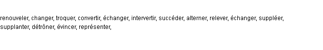 synonymes de substituer synonymes de substituer